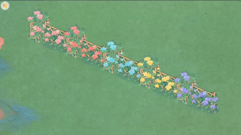 攀花籬柵與攀花籬角.日間